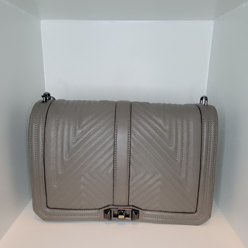 Rebecca Minkoff Geo Quilted Jumbo Love Crossbody